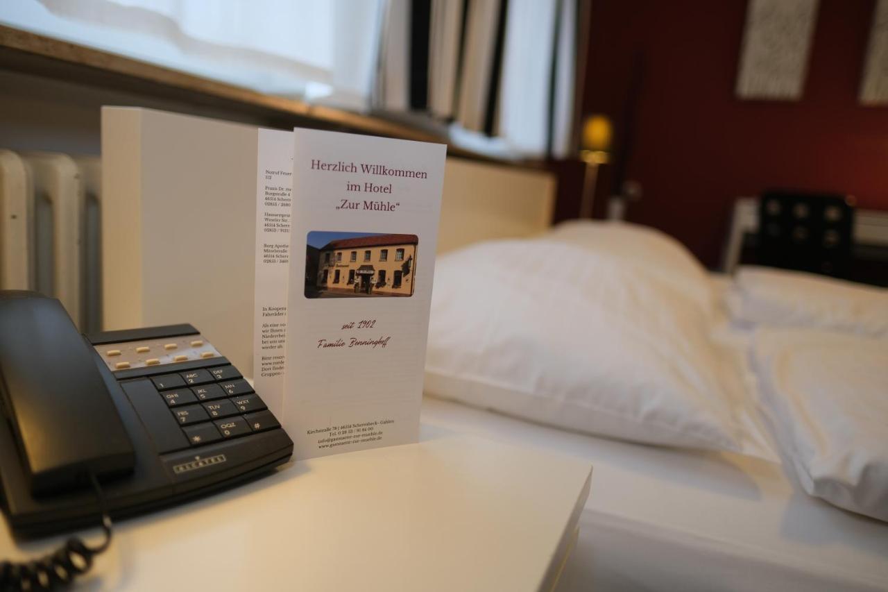 Hotel-Restaurant Zur Muehle Schermbeck Kültér fotó